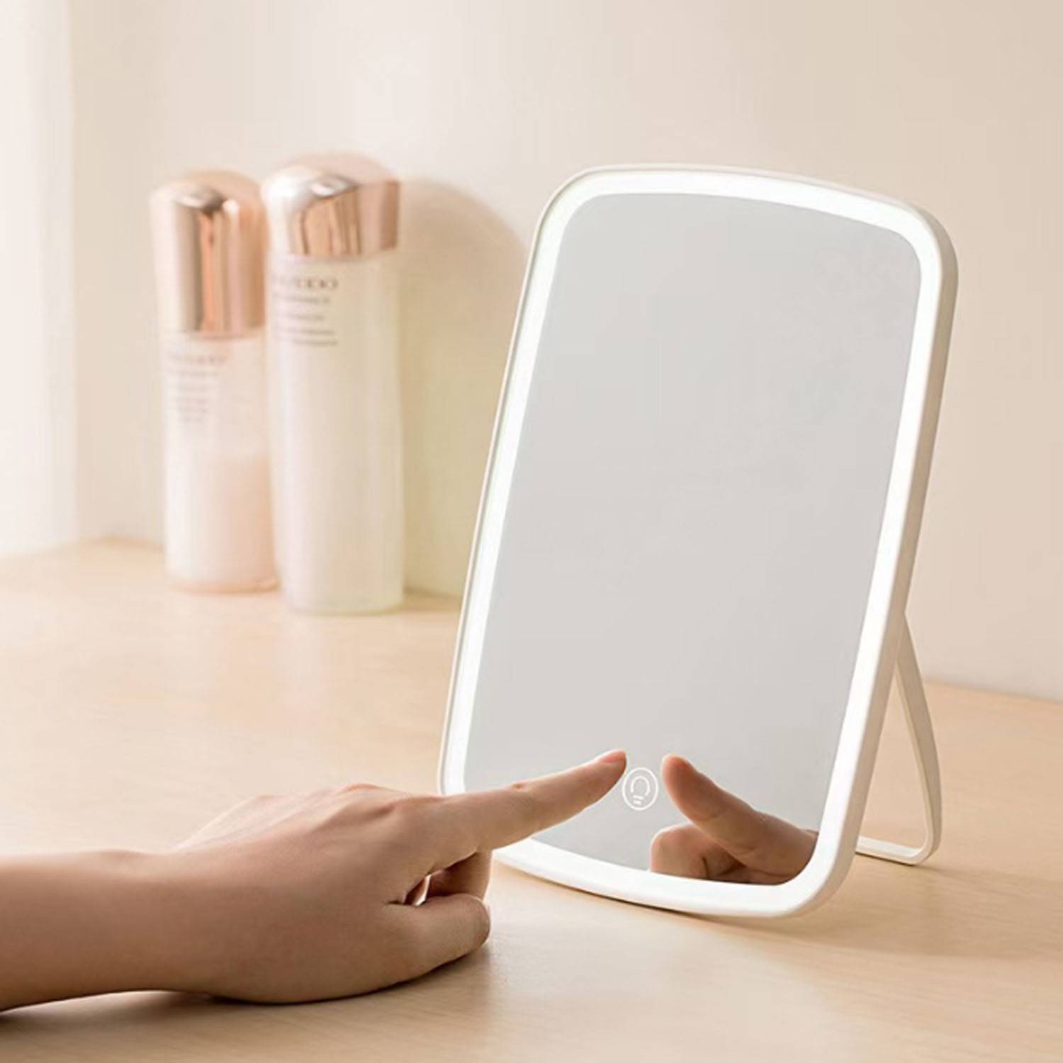 Compact Foldable LED Makeup Mirror 6
