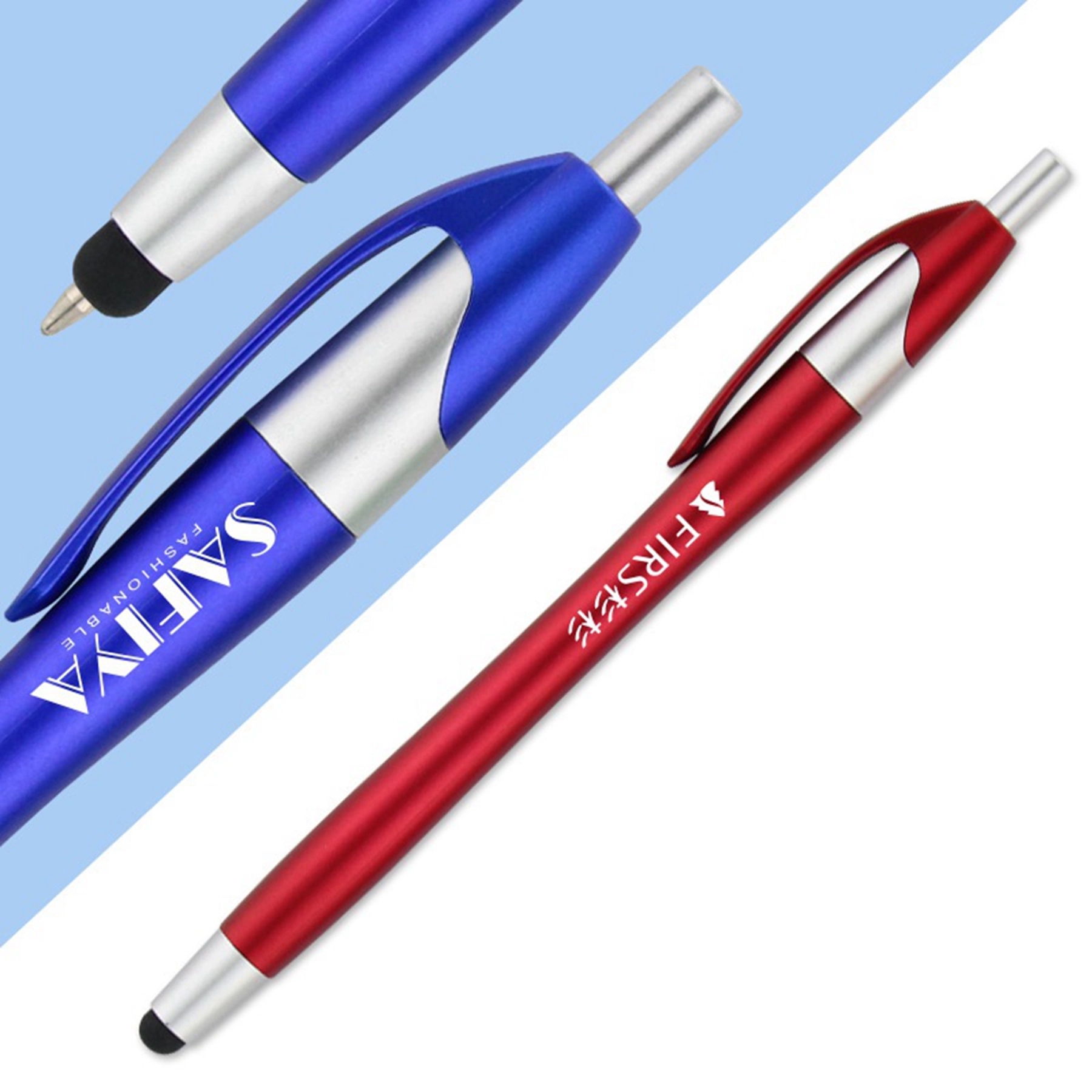 Javelin Plastic Clip Stylus Ballpoint Pen 9