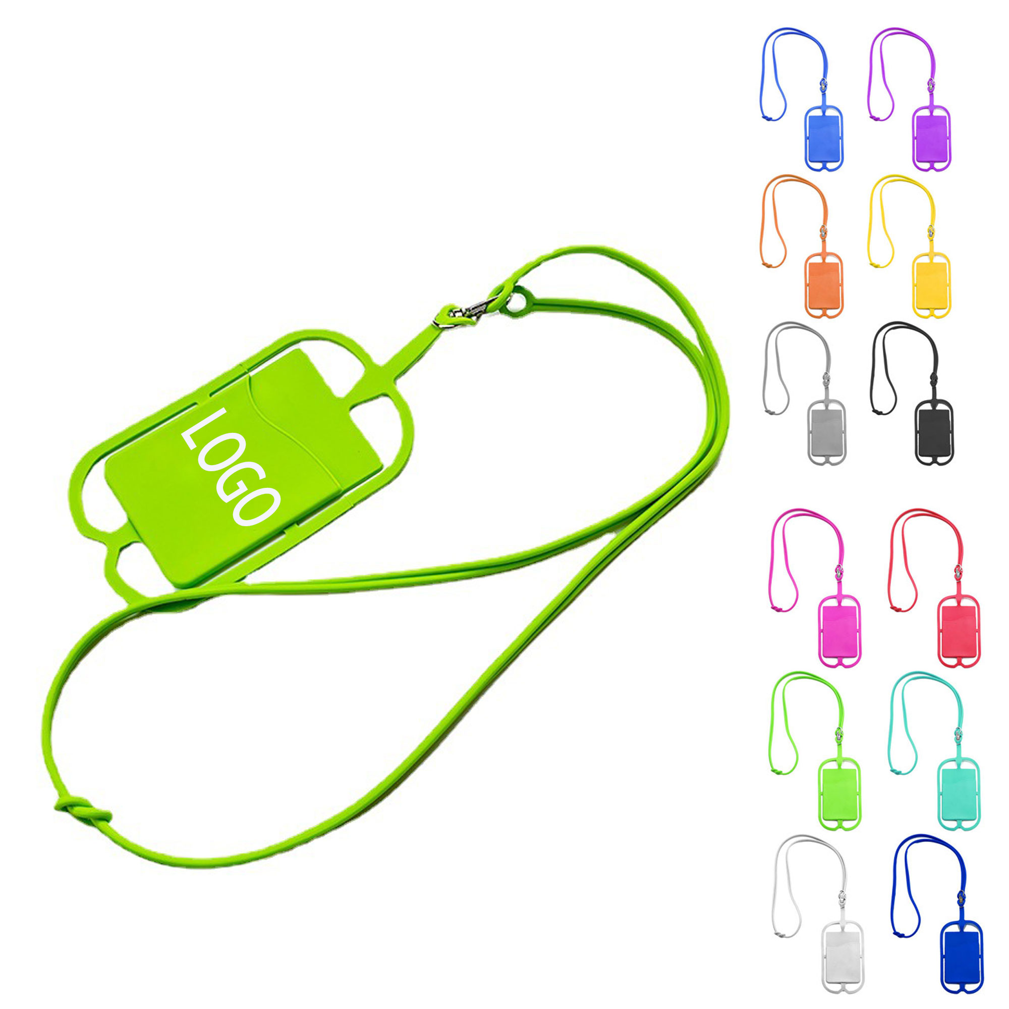 2-In-1 Silicone Phone Lanyard Case 1