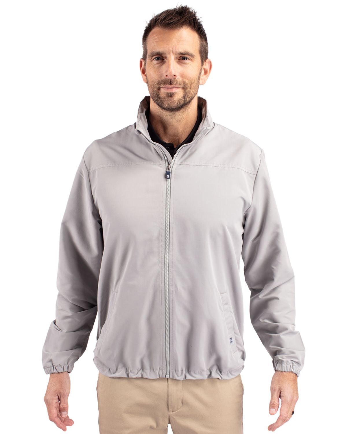 Cutter & Buck Charter Recycled Packable Mens Full Zip Jacket 44