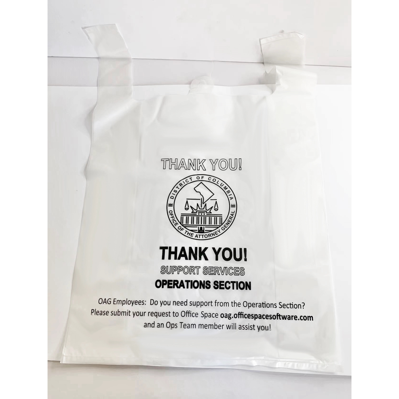 Biodegradable Compostable Plastic Shopper Bag 1