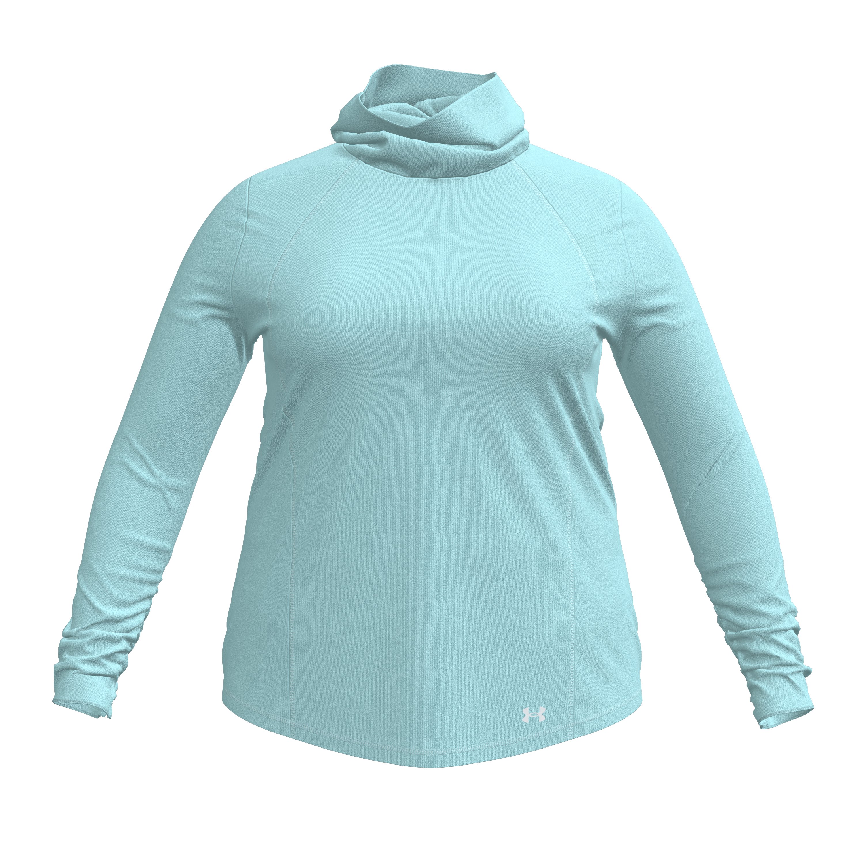 Women's UA Meridian Cold Weather Funnel Neck 3