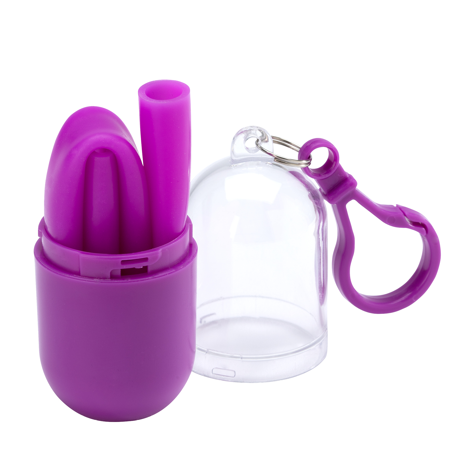 Bellini Silicone Straw in Capsule Case 50