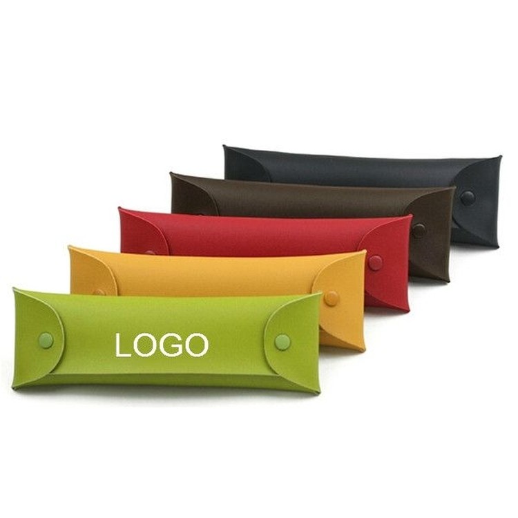 PU Leather Drawing Pencil Case/ Travel Pouch 2