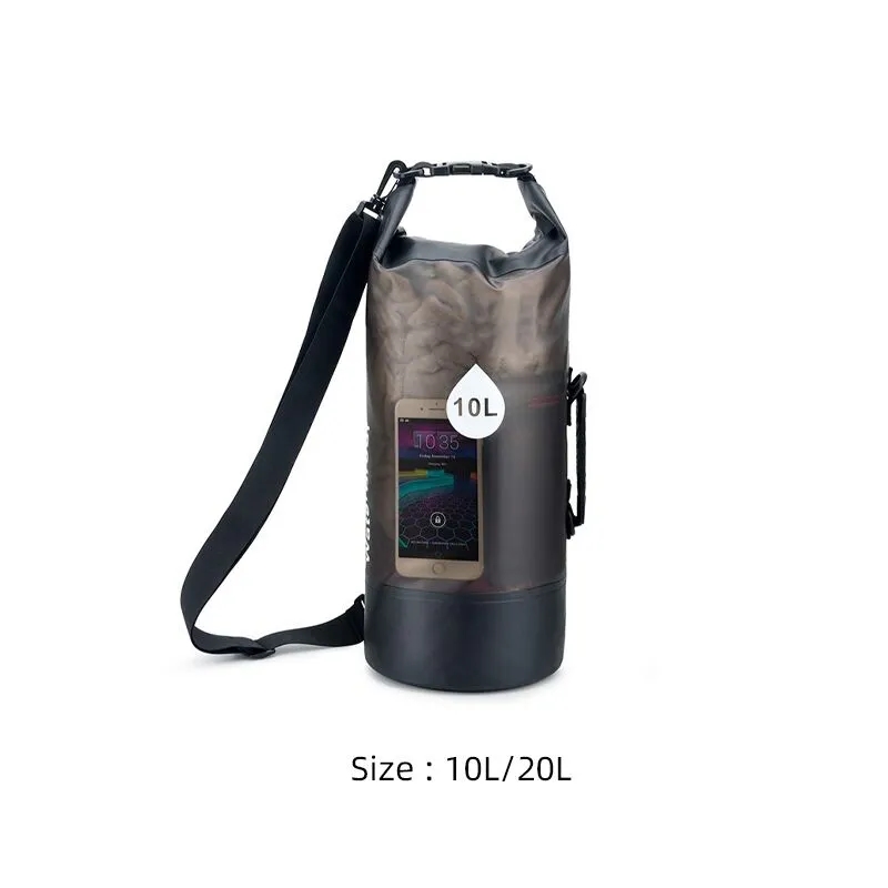 PVC Waterproof Bucket Swimming Beach Bag Hiking Raft 2