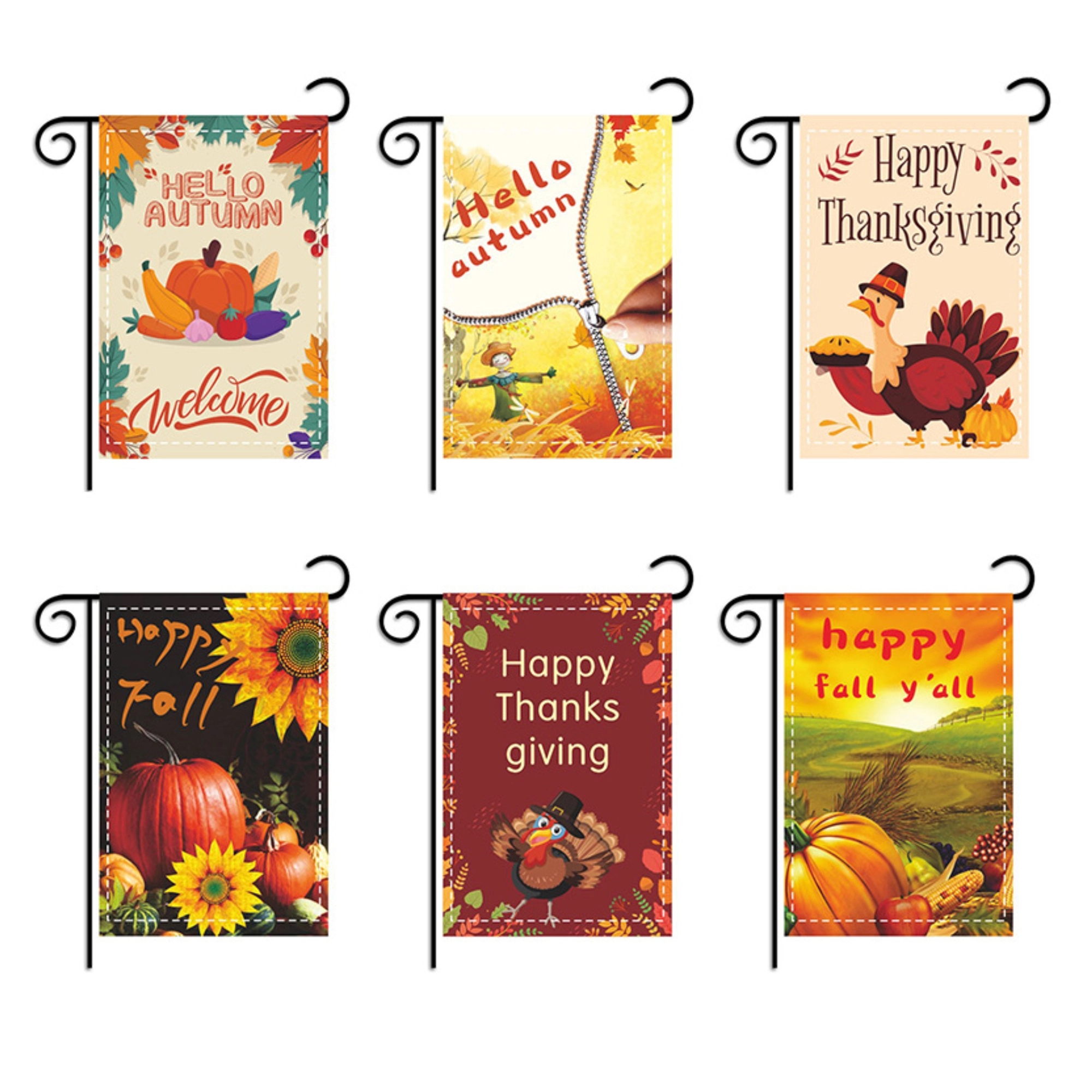 12"x18" Seasonal Garden Flags 2