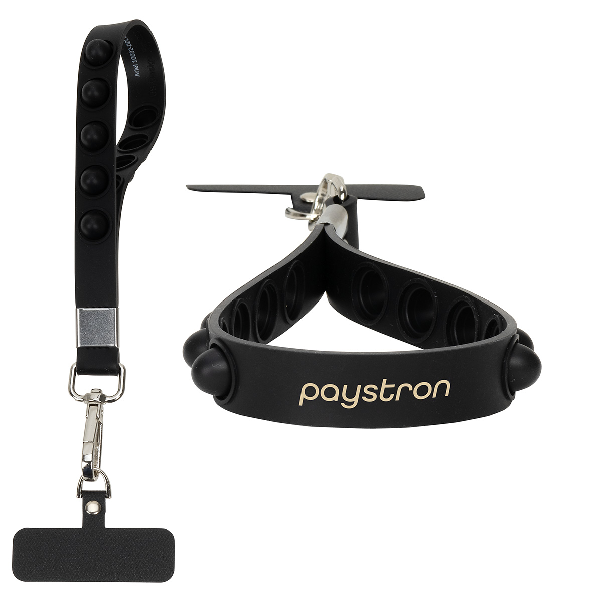 2-in-1 Push Pop Stress Reliever Phone and Keychain Wristlet 35