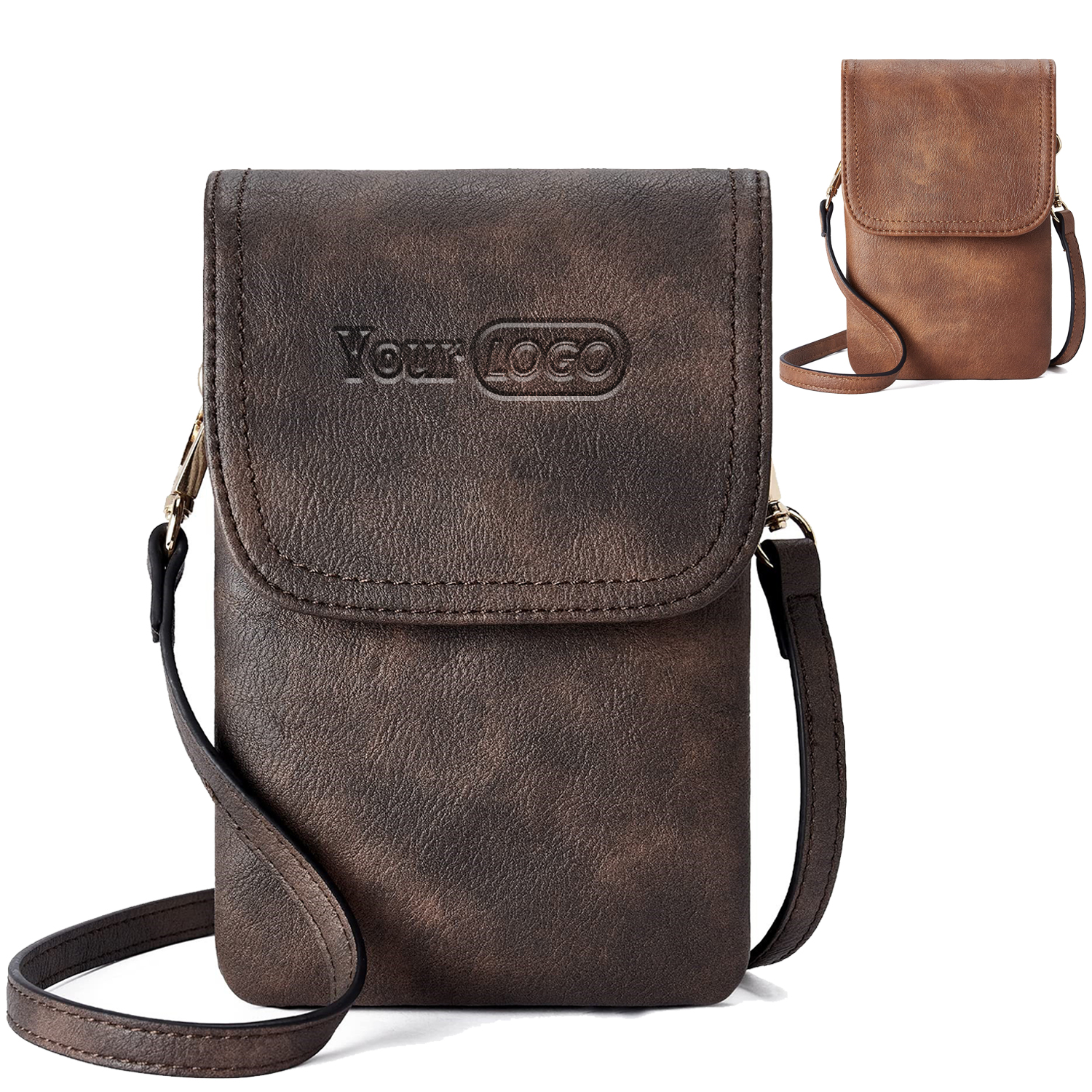 Genuine Leather Small Crossbody Bags for Women Wallet Purses 3