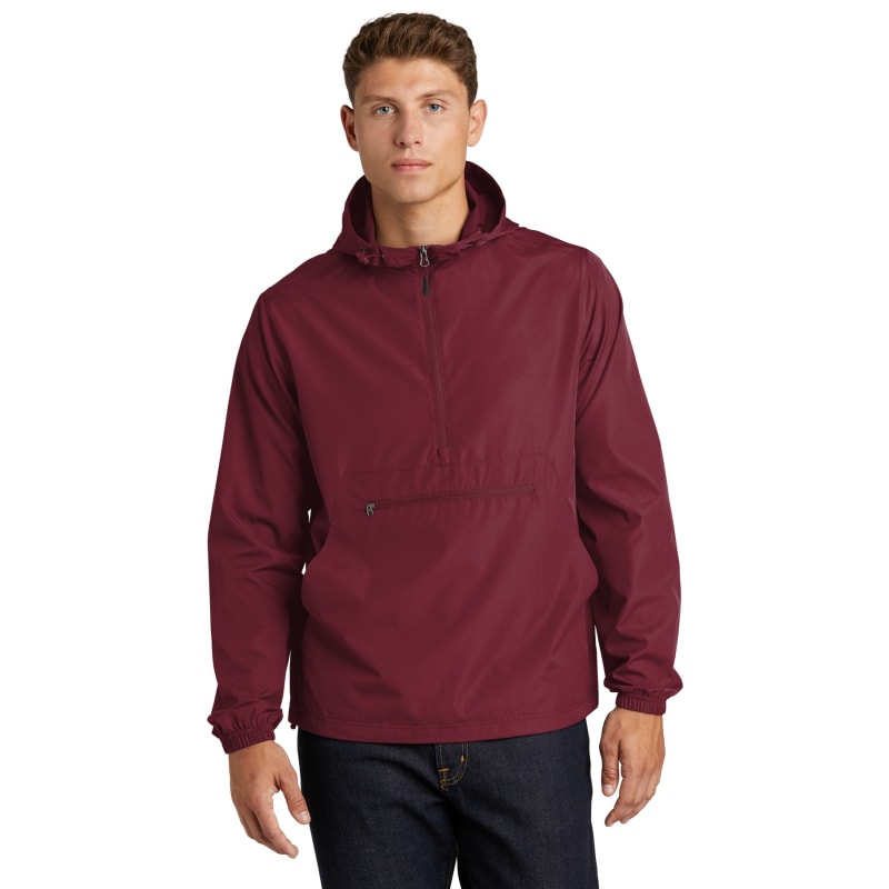 Sport-Tek Packable Anorak. 9
