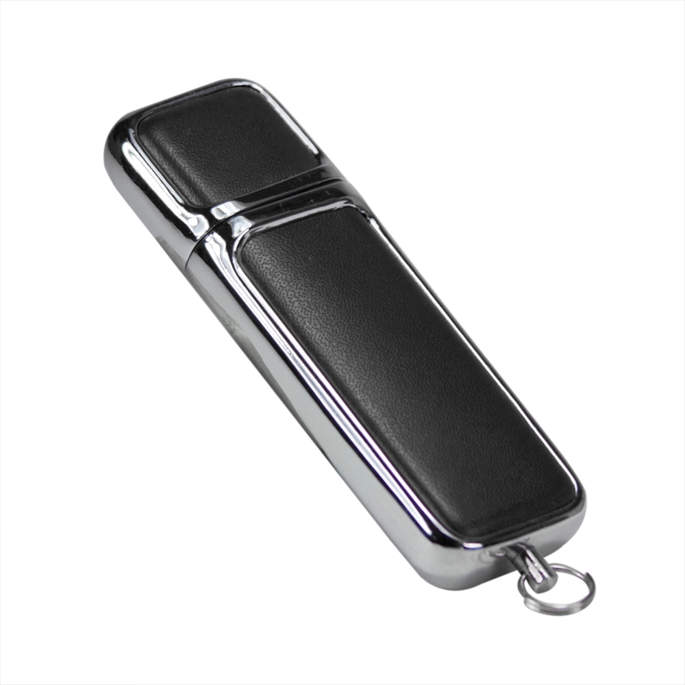 Flat Leather USB Flash Drive 4