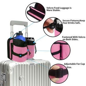 Insulated Water Bottle Bag Shoulder Strap 12