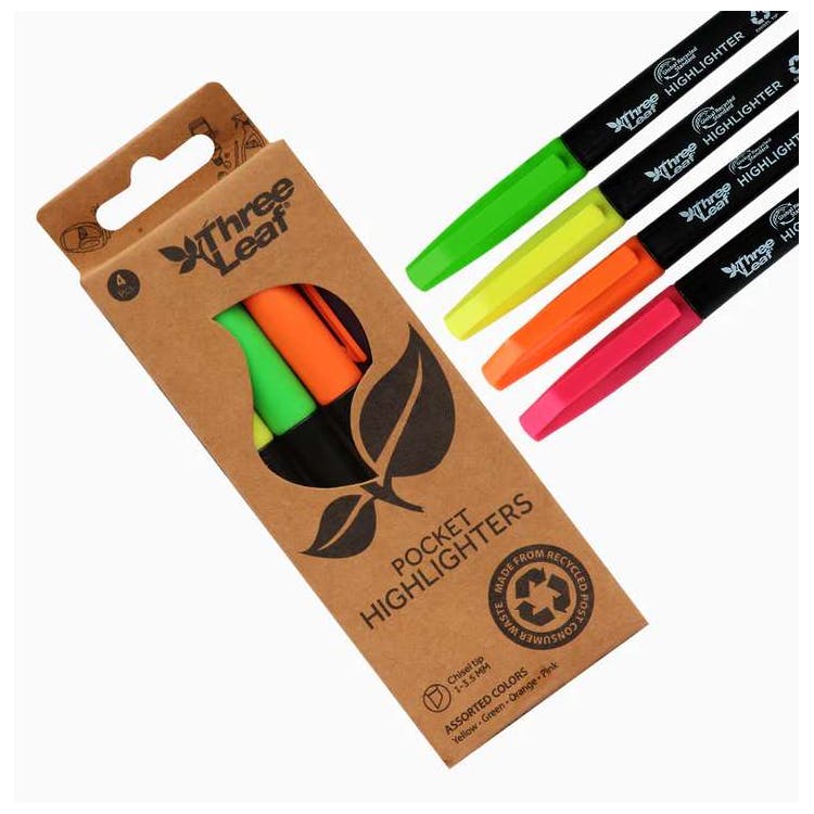 Highlighters - Assorted 4 Pack 2