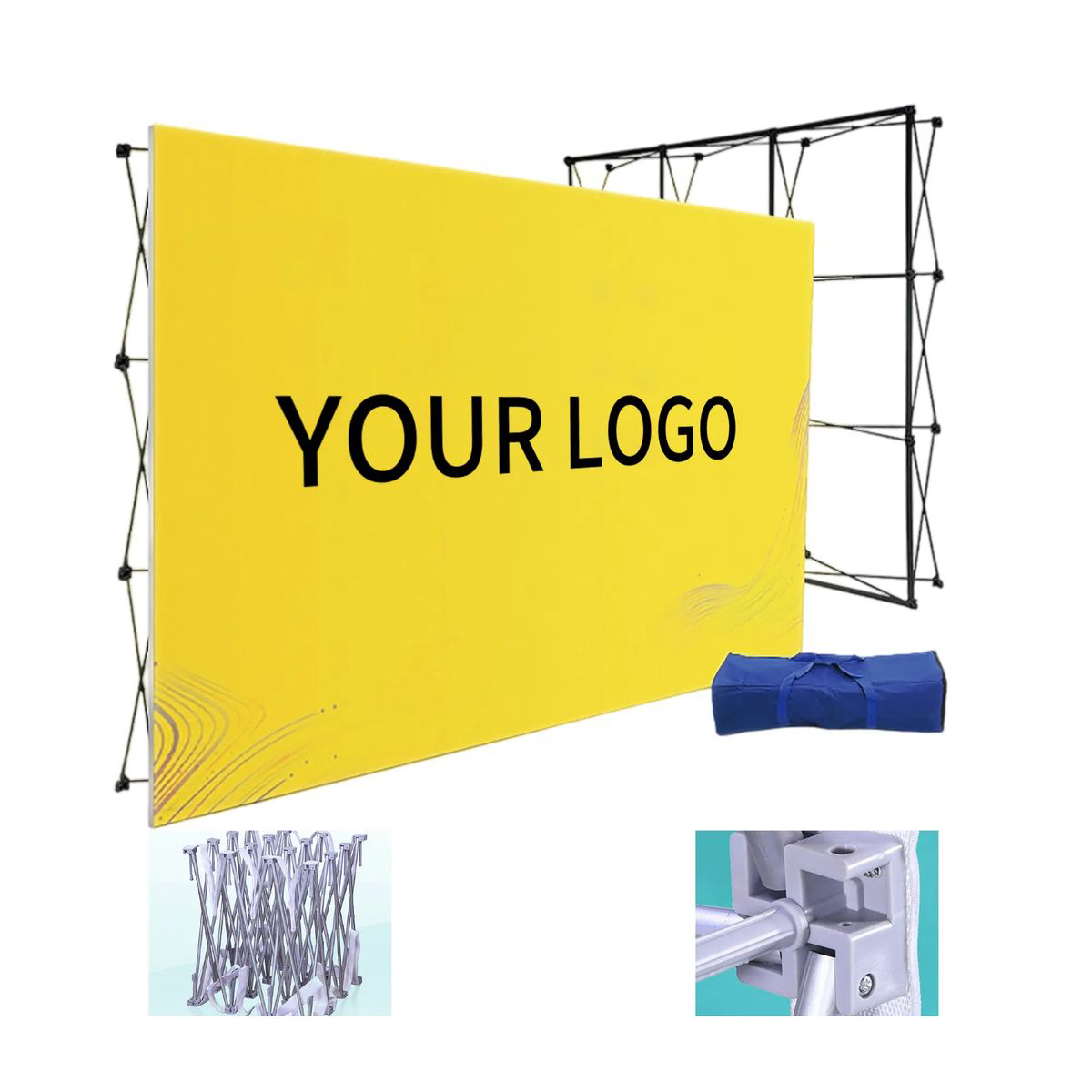 Portable Event Display Frame with Sublimation Print 1