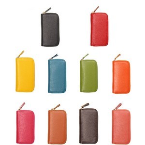 PU Key Wallet Bag With Zipper 20