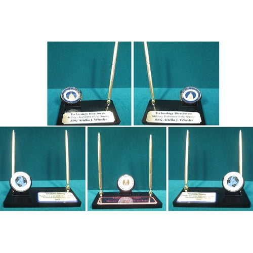 Acrylic Coin Holder And Pen Set 10