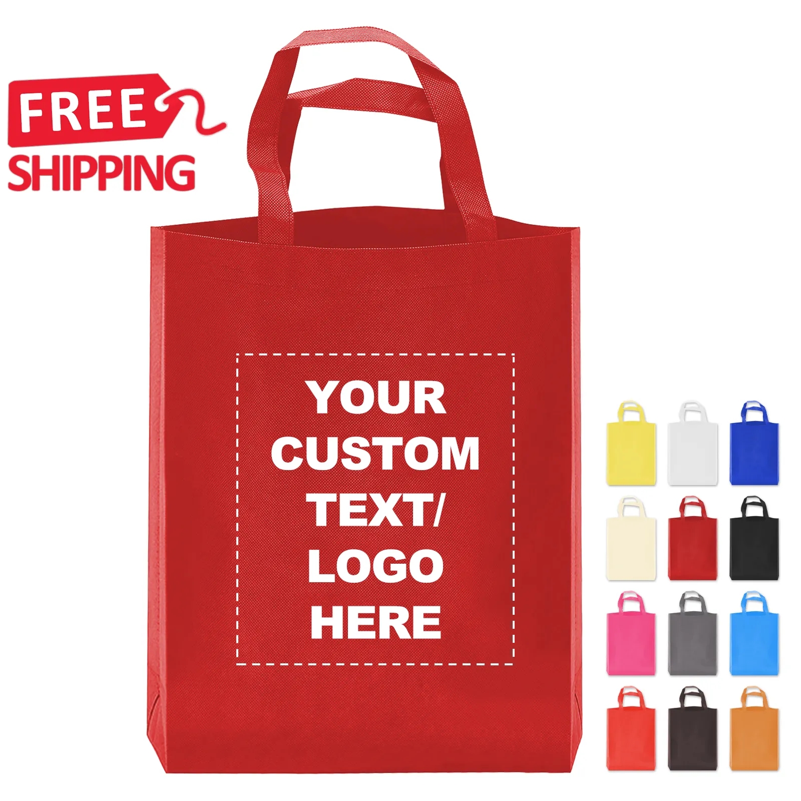 Kitchen Reusable Grocery Gift Tote Bag Bulk Large Capacity 5