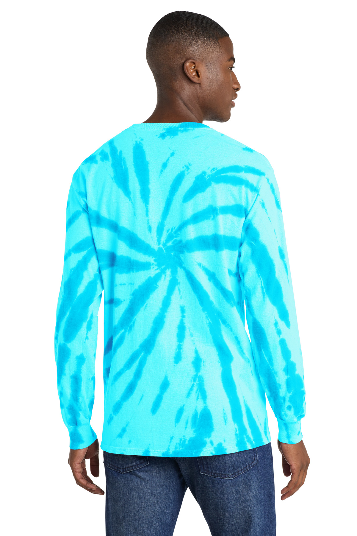 Port & Co Tie-Dye Long Sleeve Tee. PC147LS 38