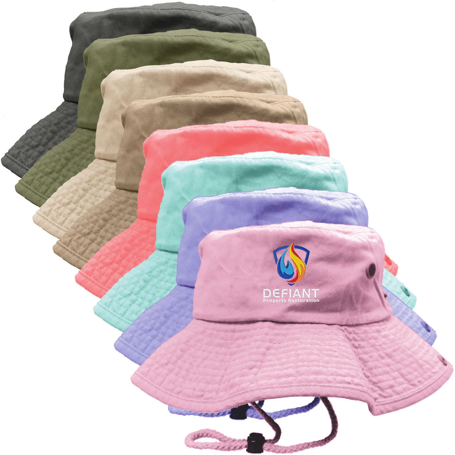 BUCKET HAT - EMBROIDERED 10
