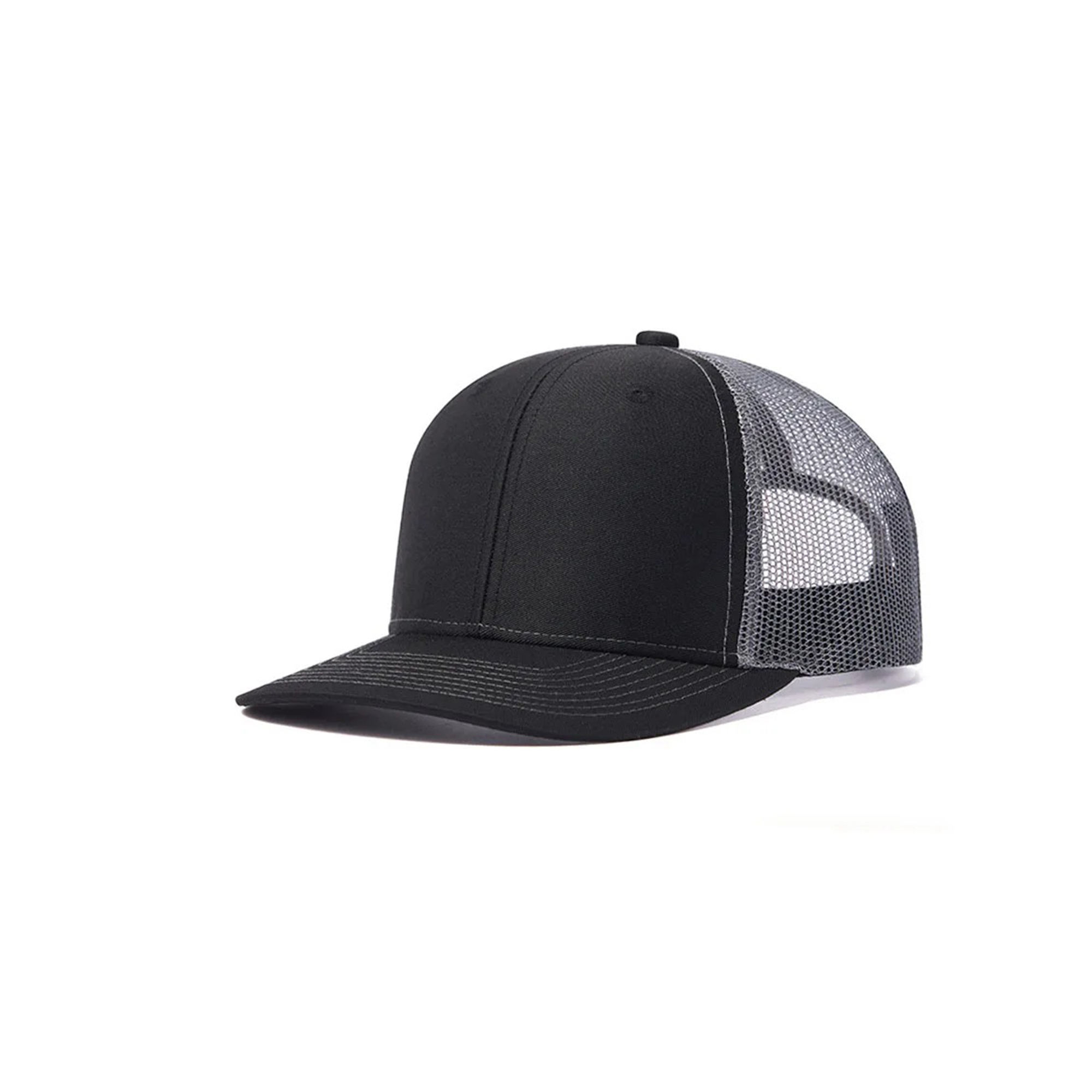 Brushed Cotton Mesh Trucker Cap Adjustable Fit 49