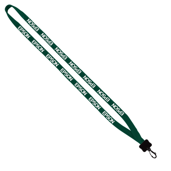 1/2" Cotton Lanyard with Plastic Clamshell & Swivel Snap Hook 13