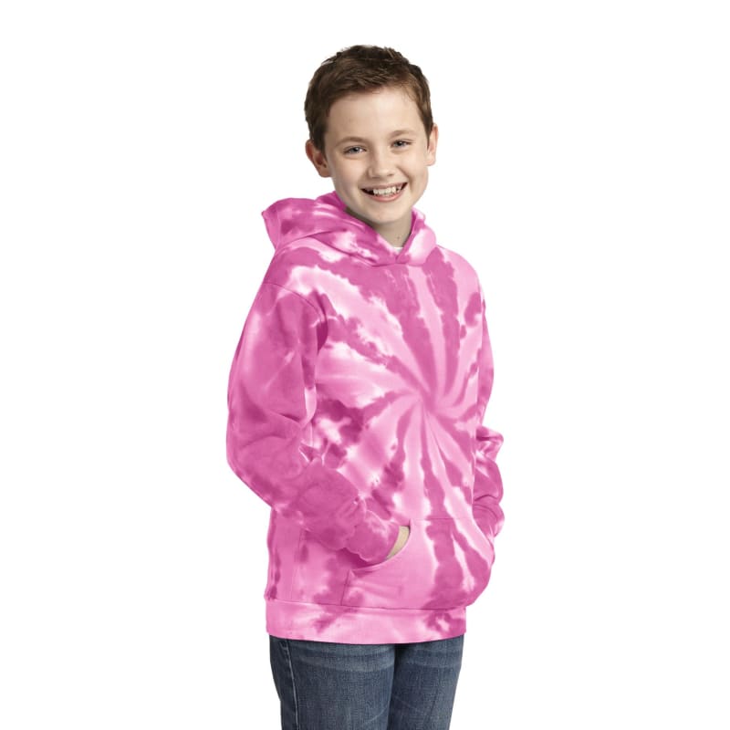 Port & Company Youth Tie-Dye Pullover Hooded Sweatshirt. 38
