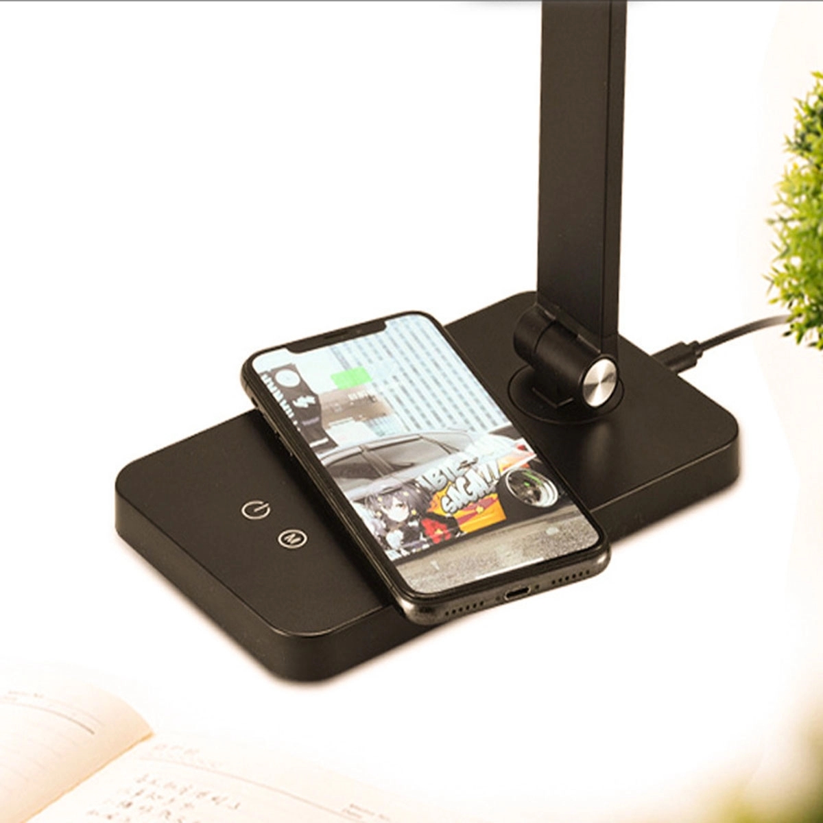 Multifunctional Led Desk Lamp With Wireless Charger 2