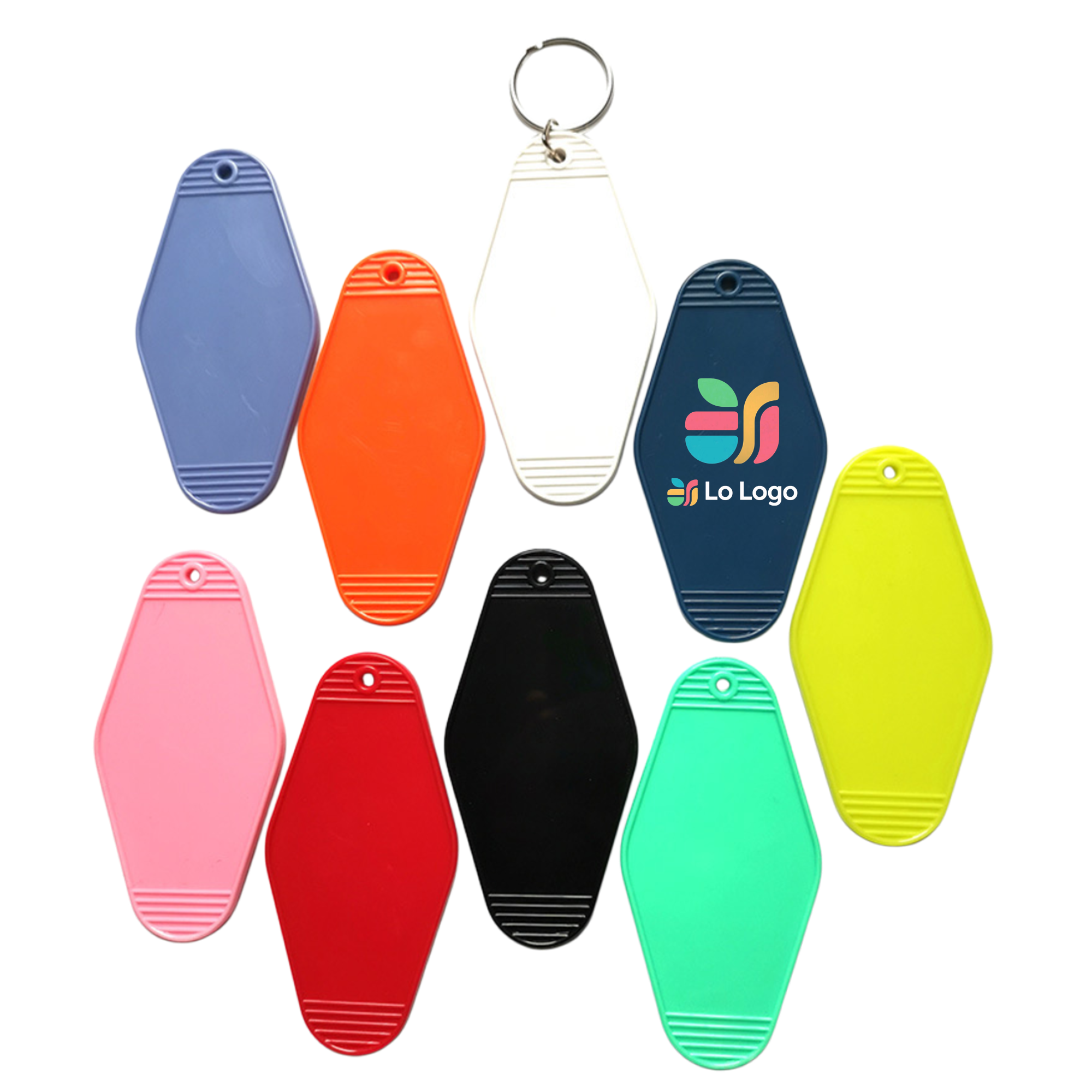 Hotel Keychain With Key Ring 1
