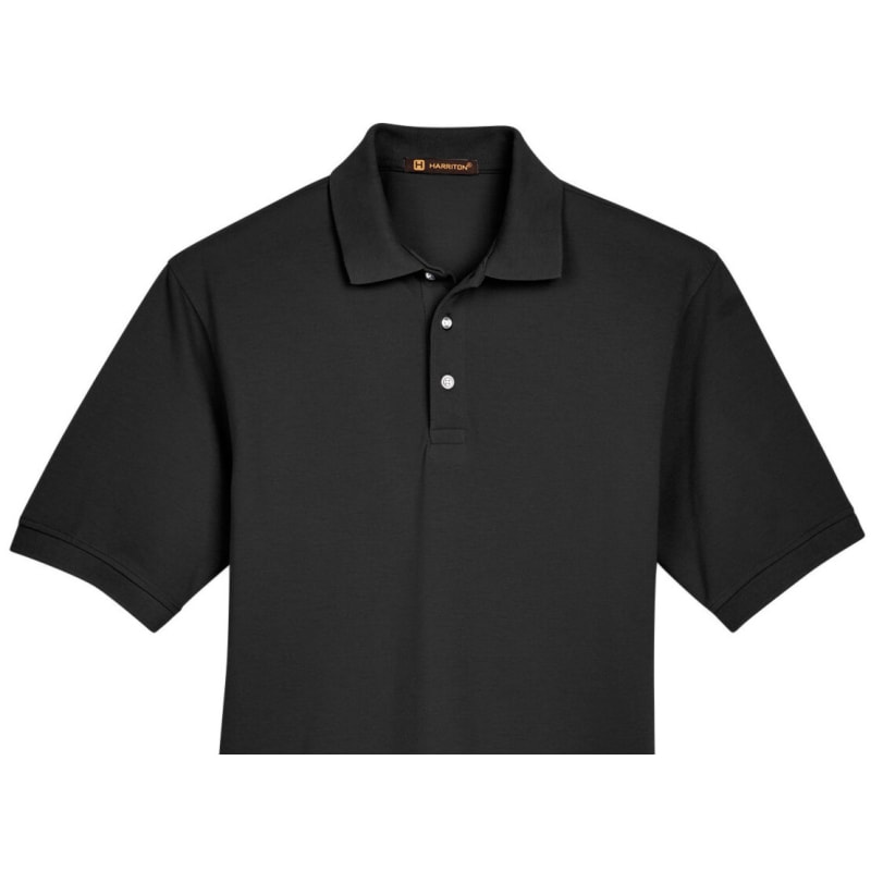Harriton Men's Tall 5.6 Oz. Easy Blend™ Polo 6