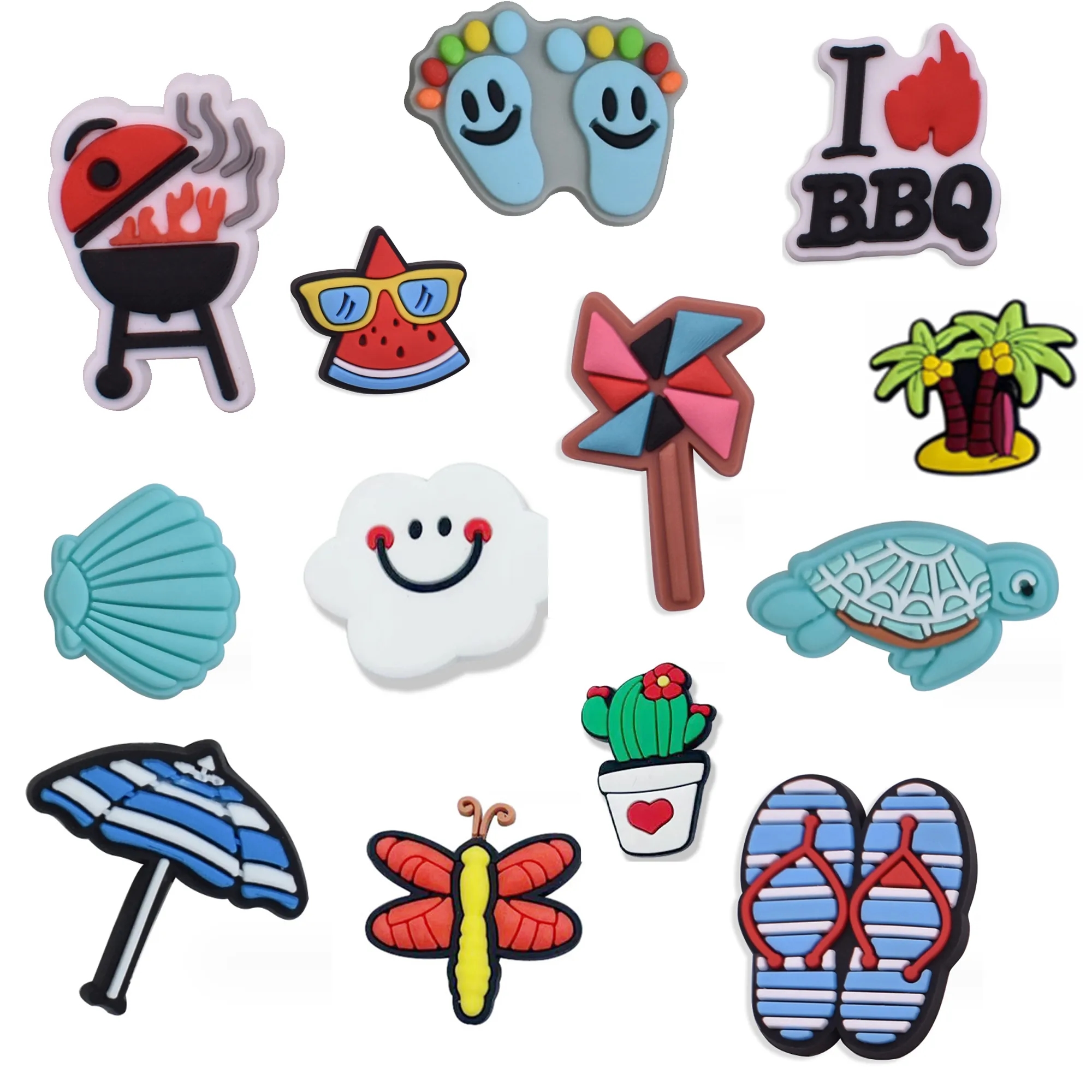 Custom PVC Clogs Shoes Charm Accessories 2