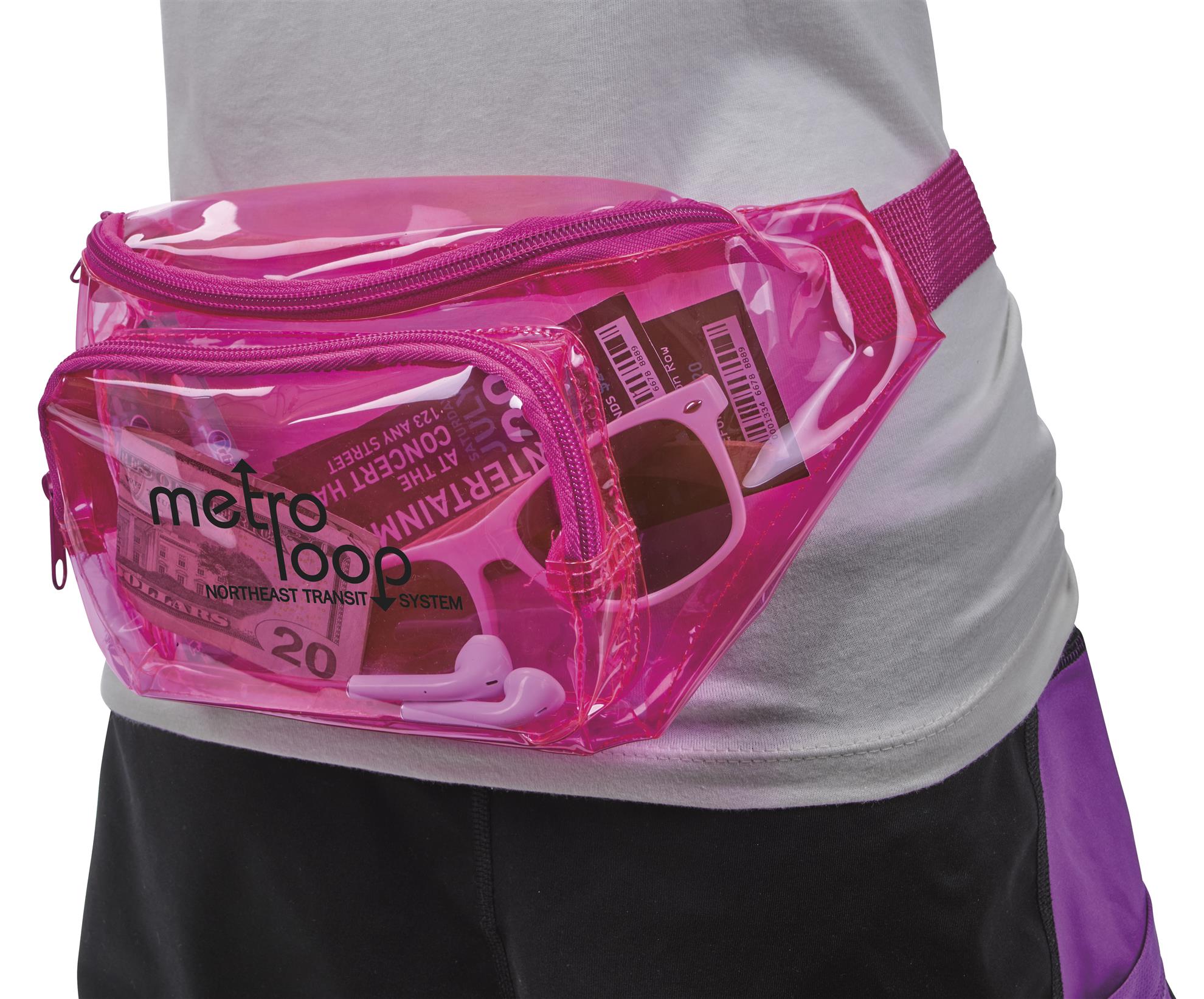 Good Value™ Translucent Color Fanny Pack 34