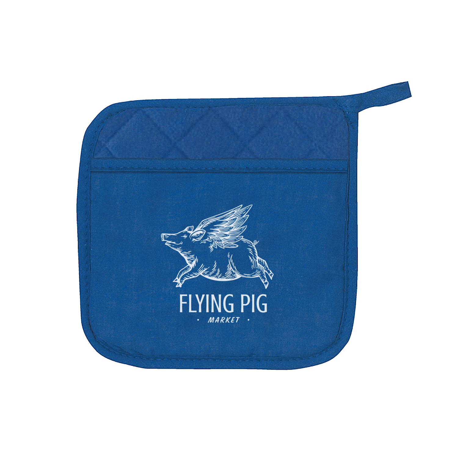 Quilted and Padded Pot Holder 4