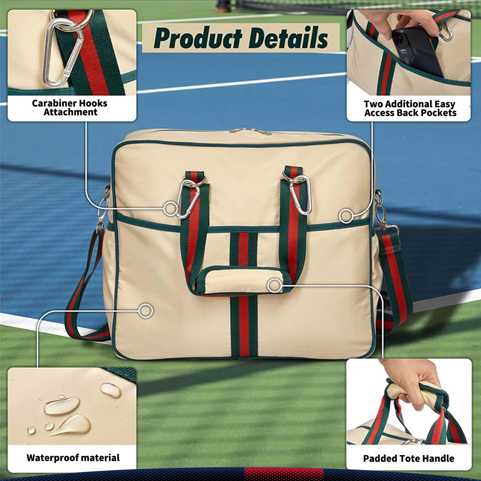 Trellen Pickleball Tote Bag 3