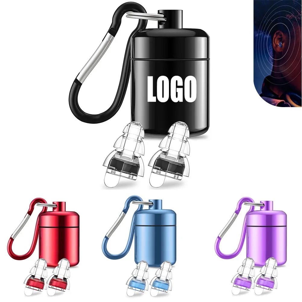 High Fidelity Earplug Sets With Aluminum Case 5