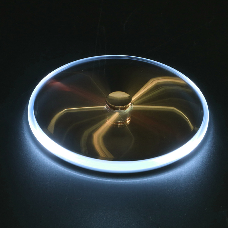 Pressure Reducing Pen Fingertip Gyroscope Rotary Lamp 3