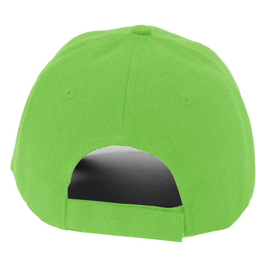 Stock Solid Color Polyester 6-Panel Cap 36
