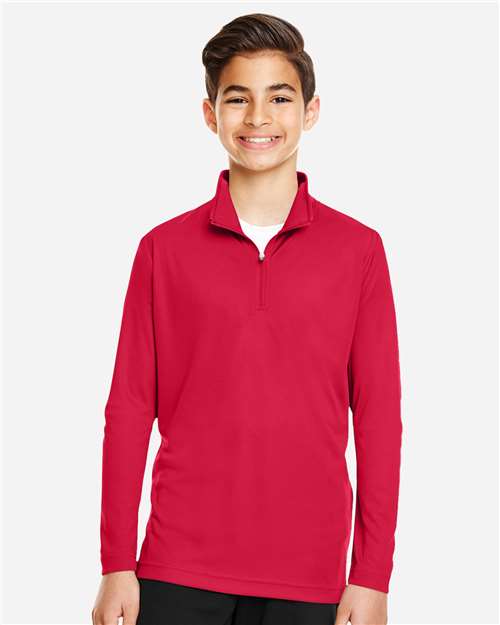 Youth Zone Performance Quarter-Zip Pullover - TT31Y 5