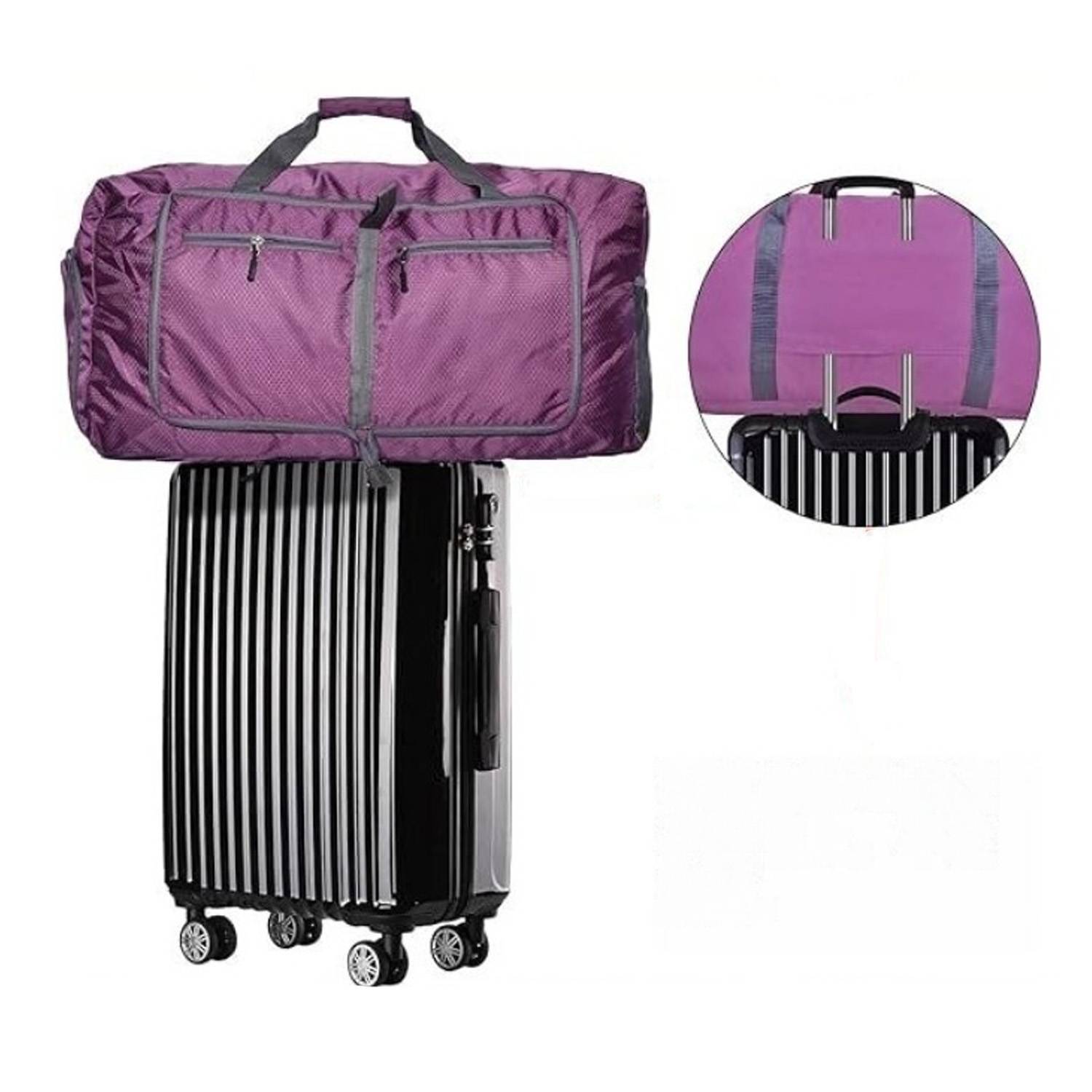Foldable Large Capacity Polyester Duffle Bag 3