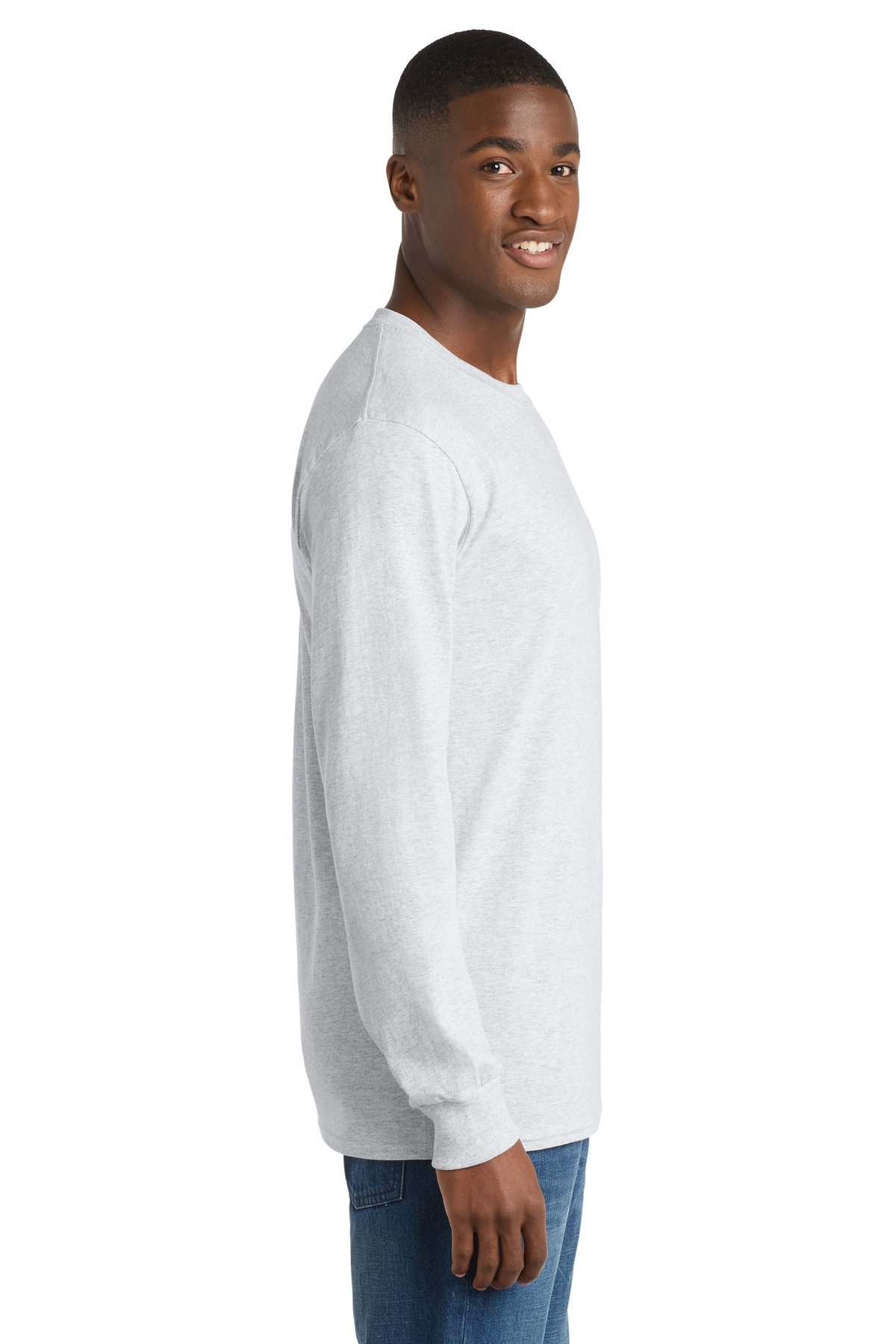 Port & Co Long Sleeve Core Cotton Tee. PC54LS 157
