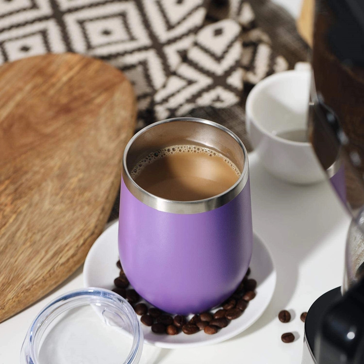 12Oz Double Wall Vacuum Wine Tumbler 6