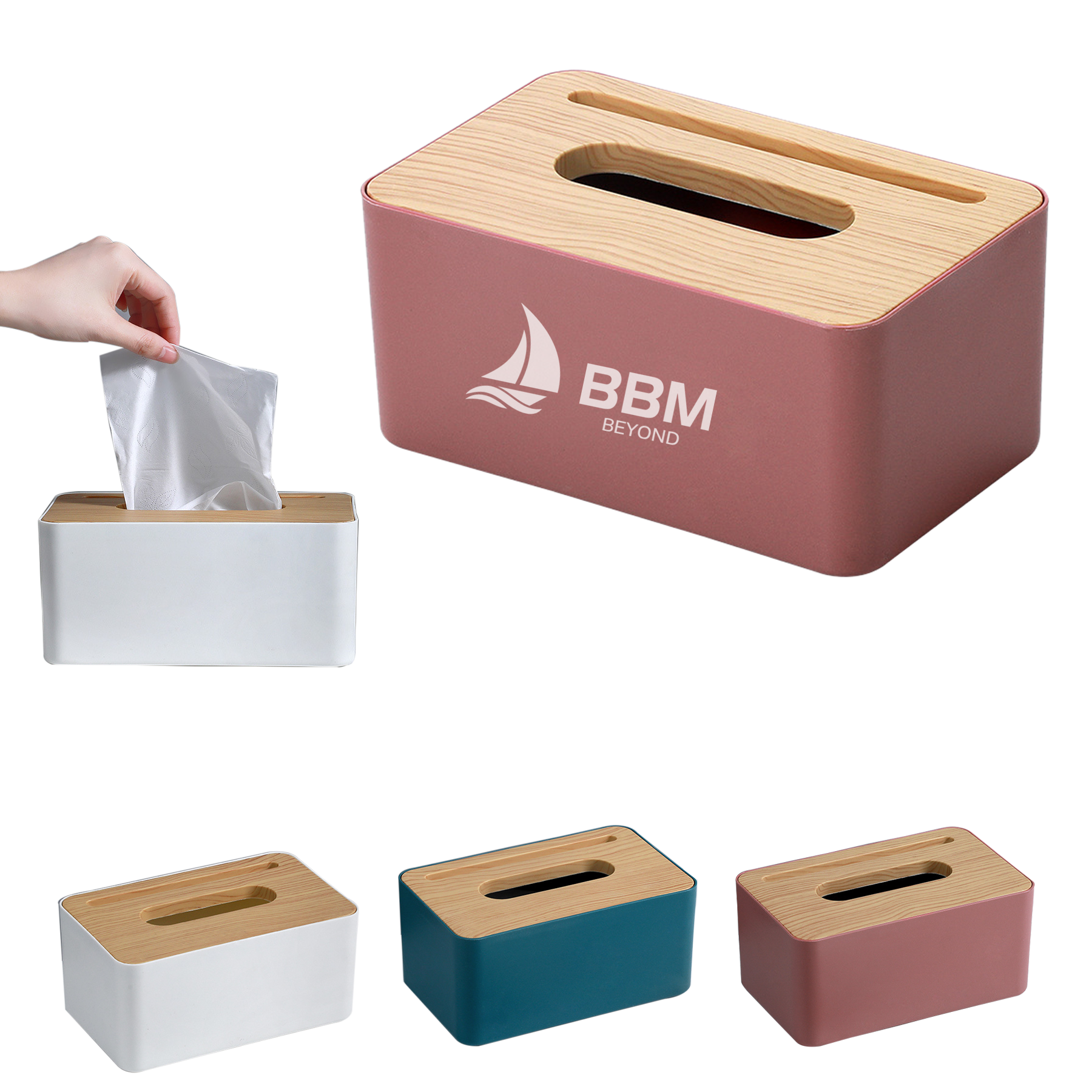 Rectangular Tissue Box Holder 2