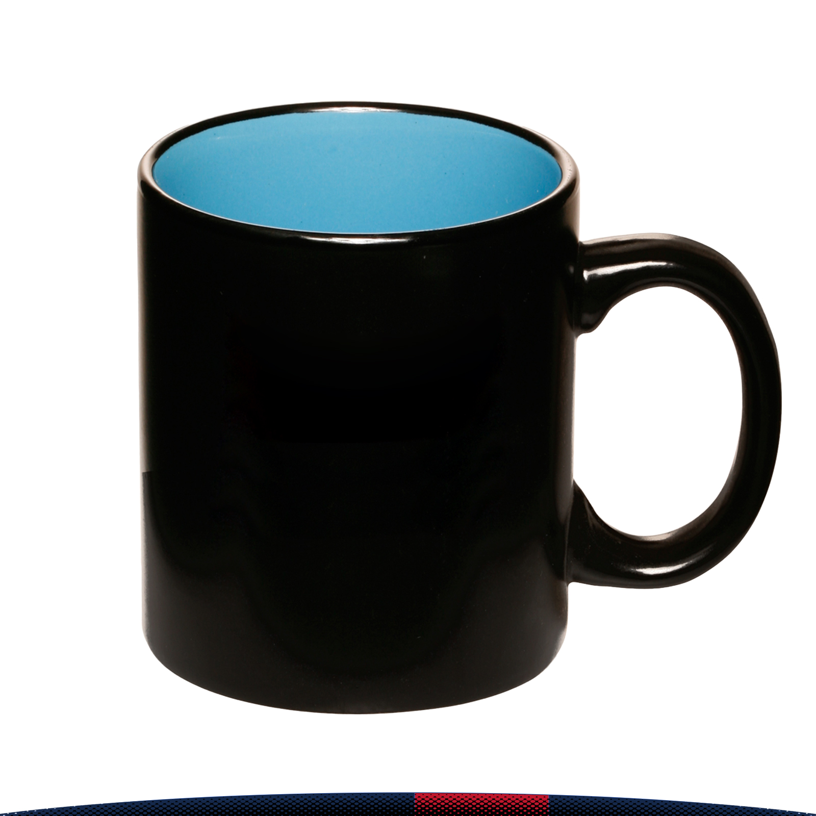 11 oz. Trin Matte Two-Tone Coffee Mugs 10