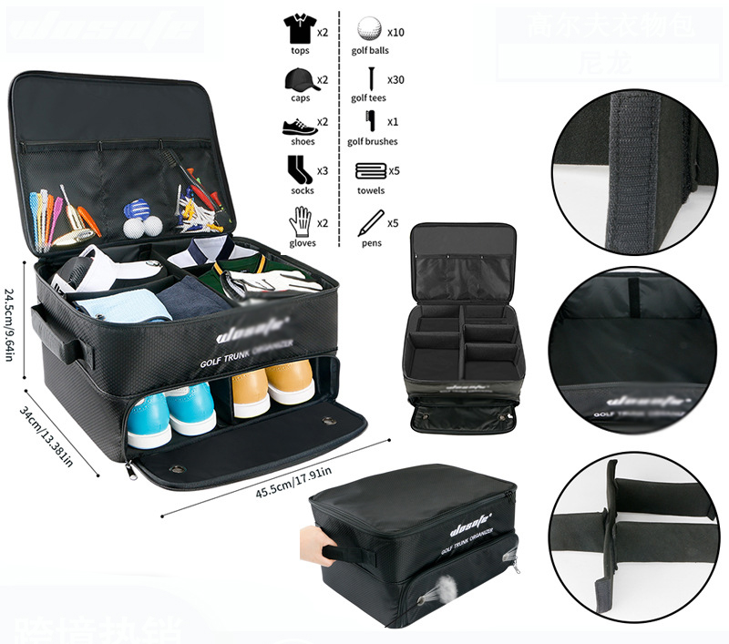 Golf Locker with Separate Ventilated Compartment 4