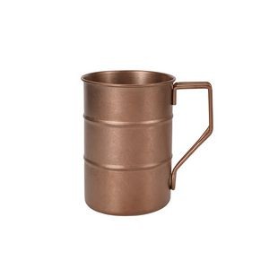 240ml Collapsible Stainless Steel Travel Cup With Key Ring 1