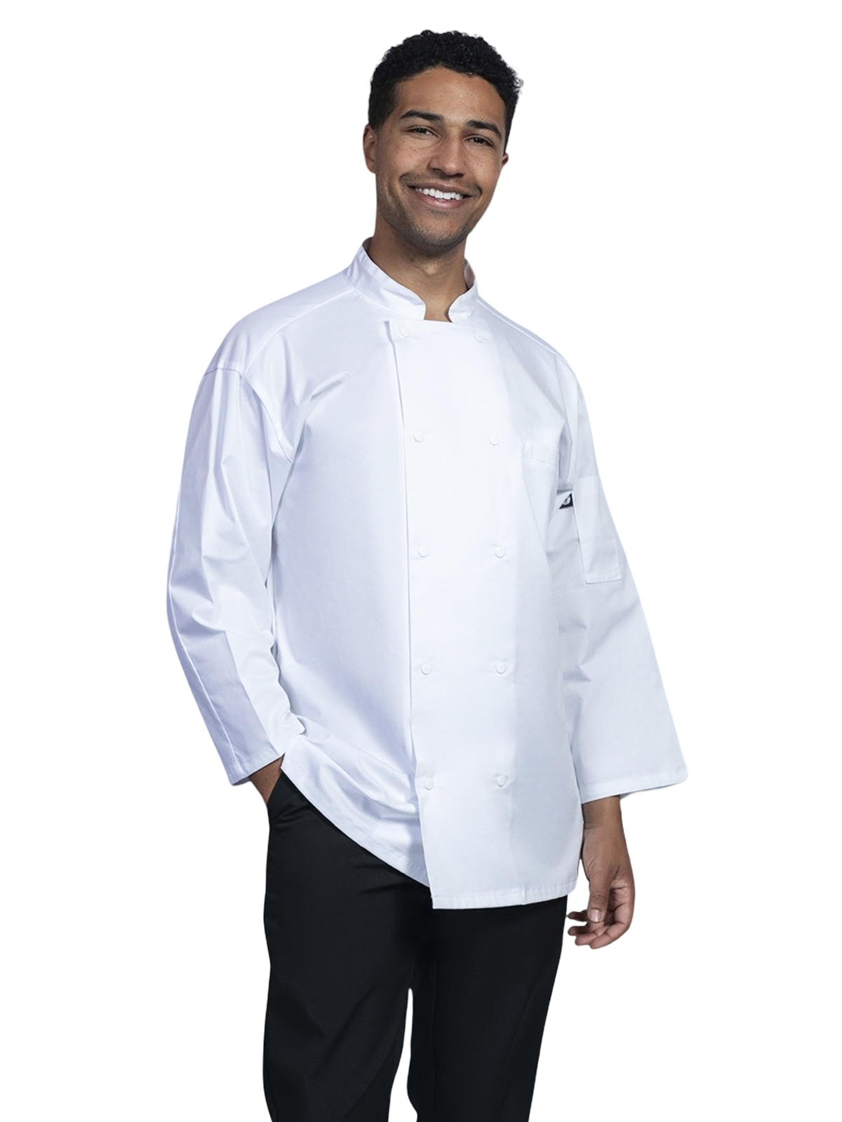 Uncommon Chef - Treviso Unisex Two-Pocket Chef Coat 1