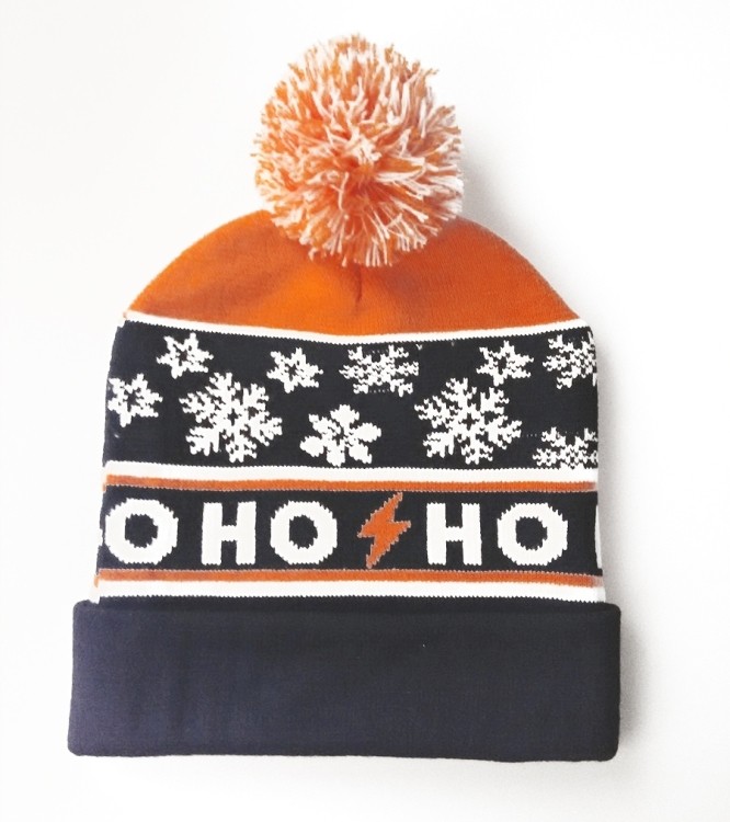 Winter knitted beanie cap 2