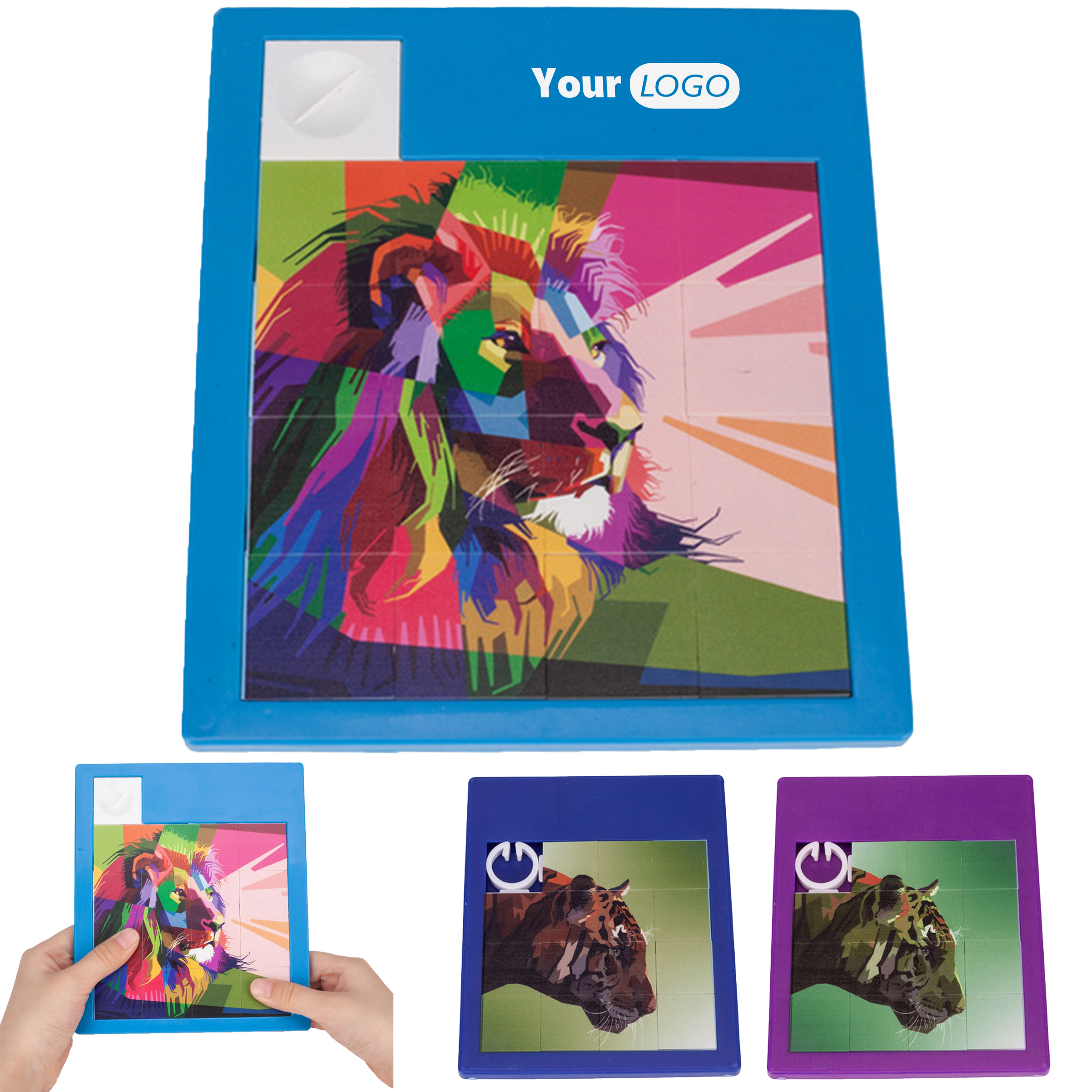 Plastic Custom Pocket Sliding Puzzle 2