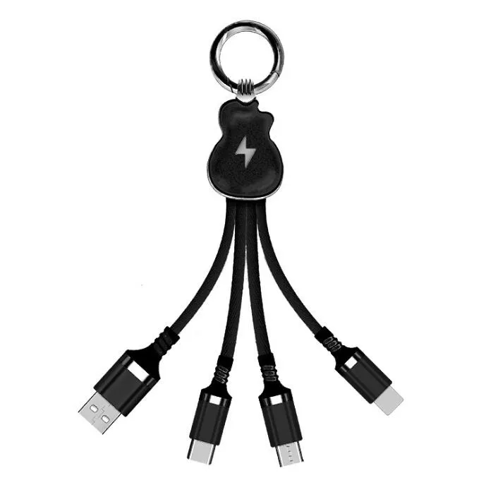 3 in 1 Micro USB Typec Charging Cable Data line 2