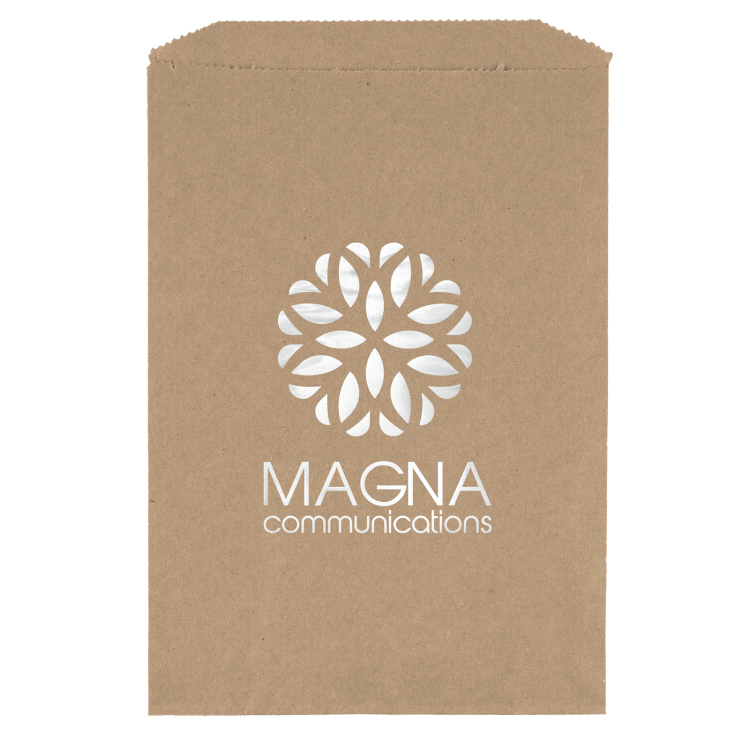 7 1/2W x 10 1/2H - Merchandise Bag - Foil Print 3