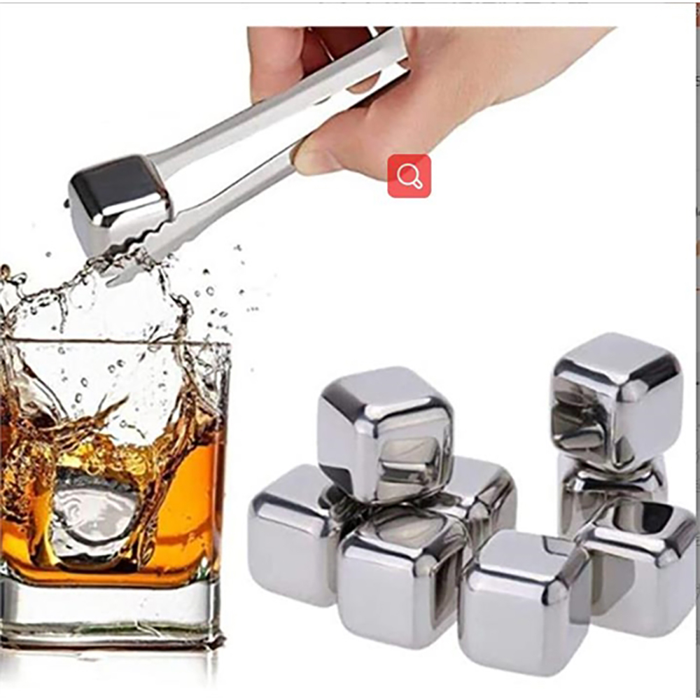 Reusable Stainless Steel Ice Cubes For Whiskey 2