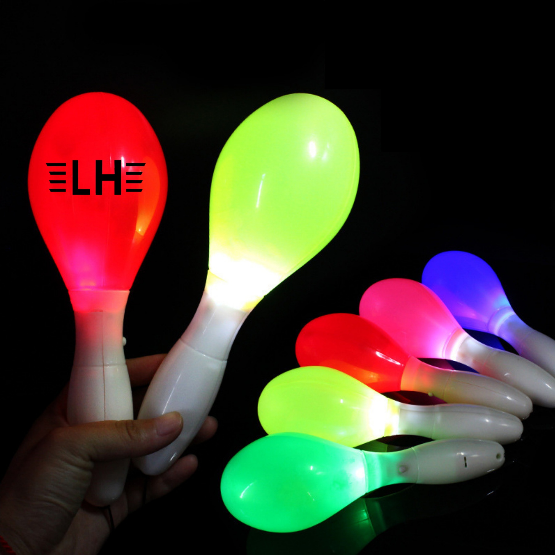 Light-Up Color Changing Maracas 3